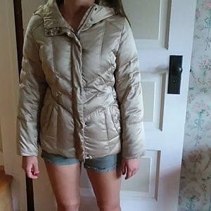 Andrew Marc Gold down puffer jacket